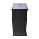 Extralink Rackmount cabinet 18U 600x450 Black wall mounted