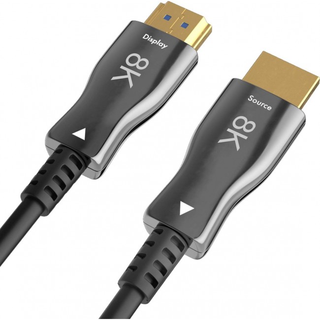 CLAROC CABLE HDMI 2.1 AOC, M/M, 4K@120HZ, 8K@60HZ, 10M, FEN-HDMI-21-10M