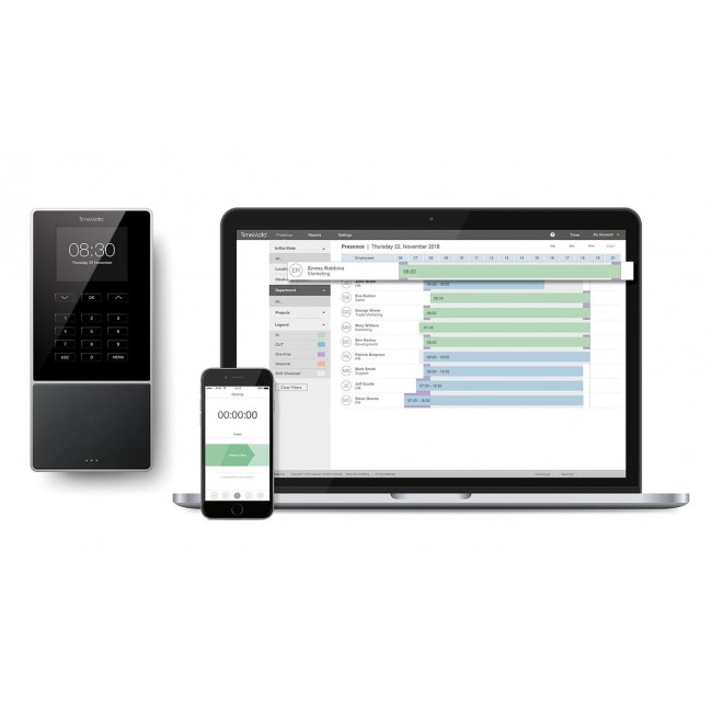 Safescan TimeMoto TM-616 Time registration system RFID