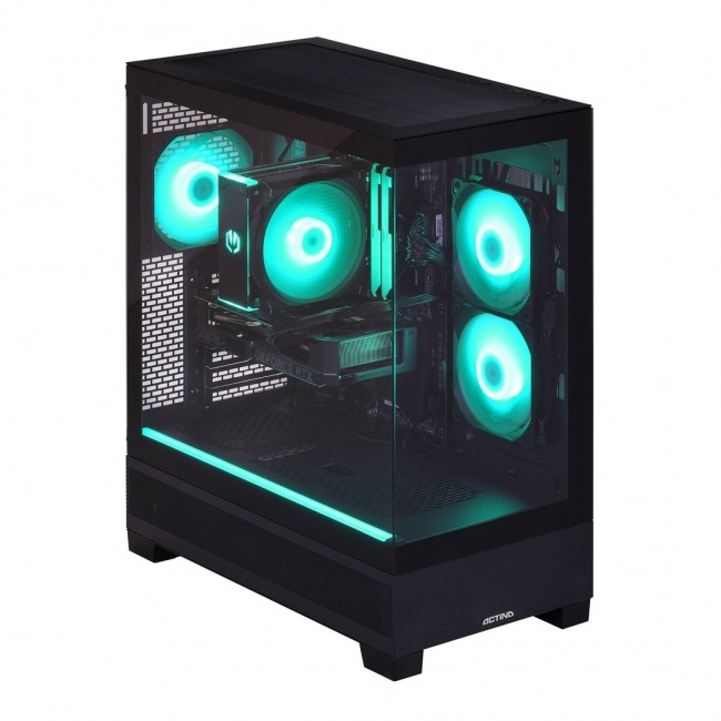 Actina 5901443446637 PC AMD Ryzen 5 7500F 16 GB DDR5-SDRAM 1 TB SSD AMD Radeon RX 9070 GRE Windows 11 Home Midi Tower Black