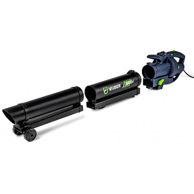Electric leaf blower 3000 W with shredder 10:1 W43420 WUBER