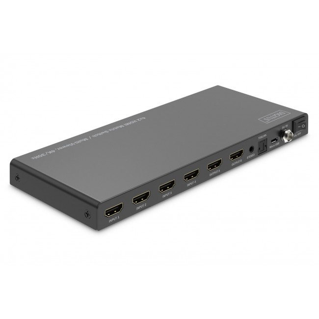 Digitus 4x2 HDMI Matrix Switch / Multi-Viewer, 4K/30Hz Digitus 4x2 HDMI Matrix Switch / Multi-Viewer, 4K/30Hz