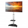 Techly Floor Stand with Shelf Trolley TV LCD/LED/Plasma 37-70