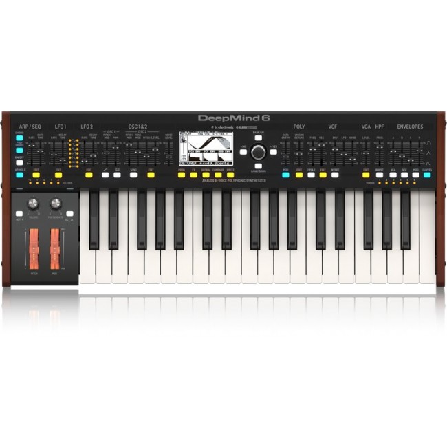 Behringer DEEPMIND 6 Syntezator analogowy Behringer DEEPMIND 6 Syntezator analogowy
