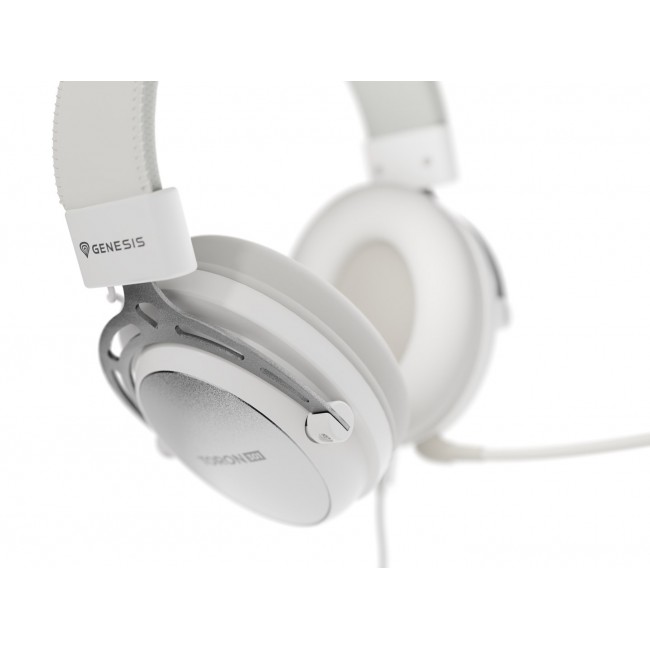 GENESIS Toron 301 Headset Wired Head-band Gaming White GENESIS Toron 301 Headset Wired Head-band Gaming White