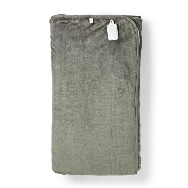Nedis PEBL130CWT2 electric blanket 120 W Grey, White Fleece, Polyester Nedis PEBL130CWT2 electric blanket 120 W Grey, White Fleece, Polyester