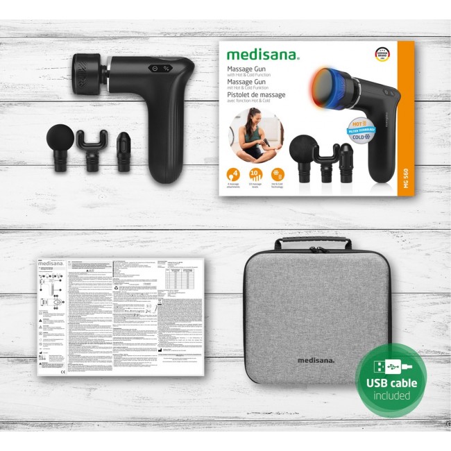 Medisana MG 560 Hot&Cold pistol massager Medisana MG 560 Hot&Cold pistol massager