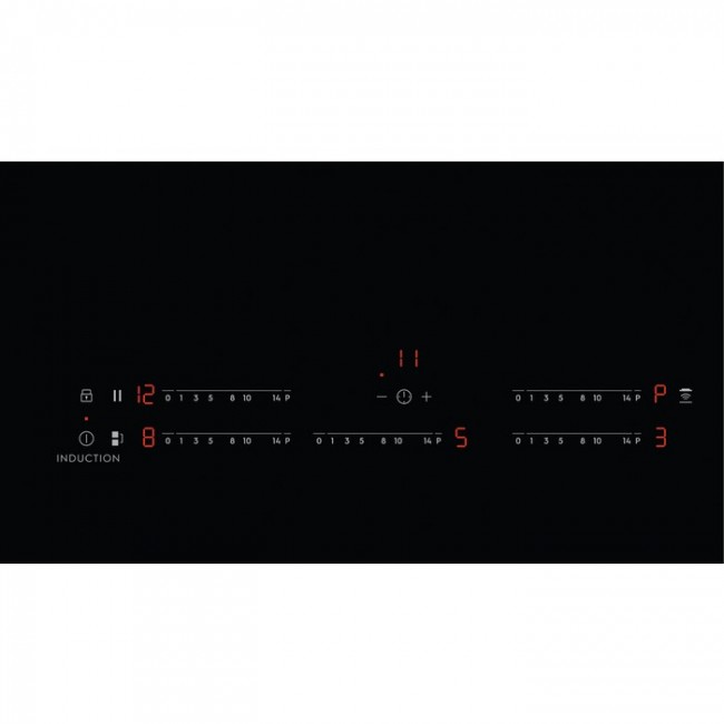 Electrolux EIV835 Black Built-in 80 cm Zone induction hob 5 zone(s)
