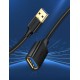 Ugreen extension cable adapter USB 3.0 (female) to USB 3.0 (male) 1 m (black)