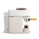 Philips Baristina Espresso Machine - Real espresso, made simple. Milky White with Mango Yellow Portafilter (BAR300/03)