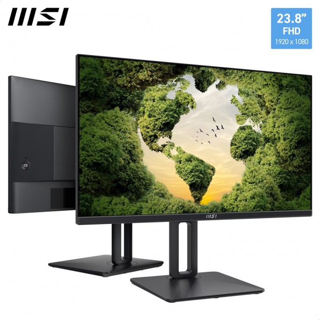 MSI Pro MP245PG 24 inch IPS FHD HDMI/DP Pivot - Flat Screen - 61 cm MSI Pro MP245PG 24 inch IPS FHD HDMI/DP Pivot - Flat Screen - 61 cm