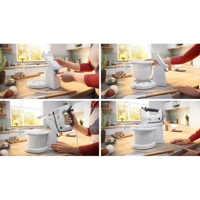 Bosch MFQ37490 mixer Hand mixer 750 W Grey, White Bosch MFQ37490 mixer Hand mixer 750 W Grey, White