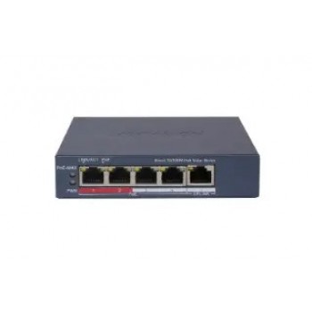 Hikvision Pro Series 4 Port Fast Ethernet Smart POE Switch