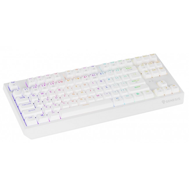 GENESIS Thor 230 TKL keyboard Gaming USB + RF Wireless + Bluetooth QWERTY US English White