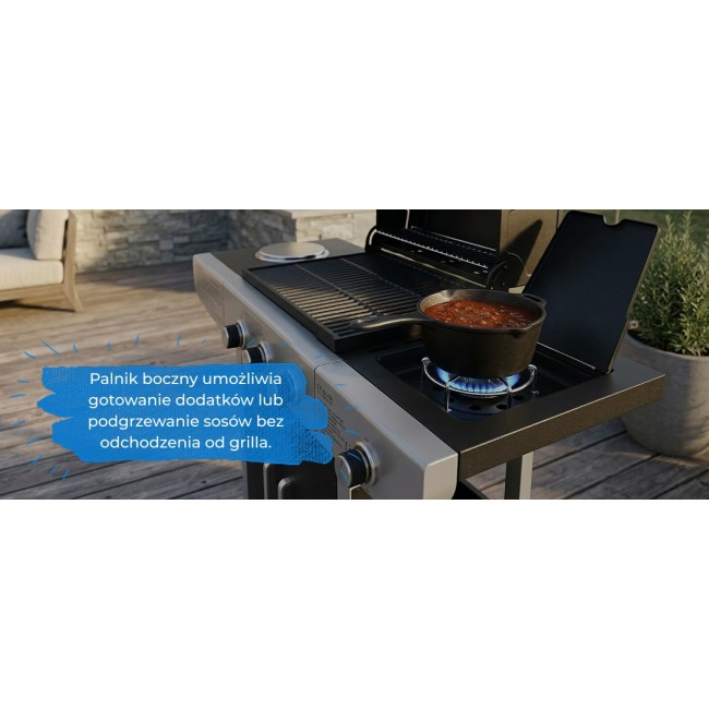 Ravanson GO-3 3-Burner Gas Grill 10,6 kW