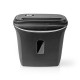 Nedis PASH120BKA4 paper shredder Strip shredding 22 cm Black Nedis PASH120BKA4 paper shredder Strip shredding 22 cm Black