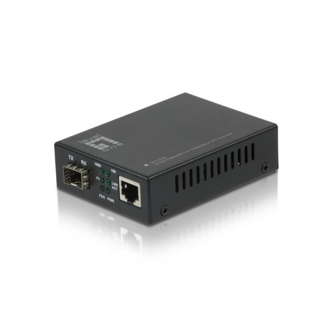 LevelOne RJ45 to SFP Gigabit Media Converter