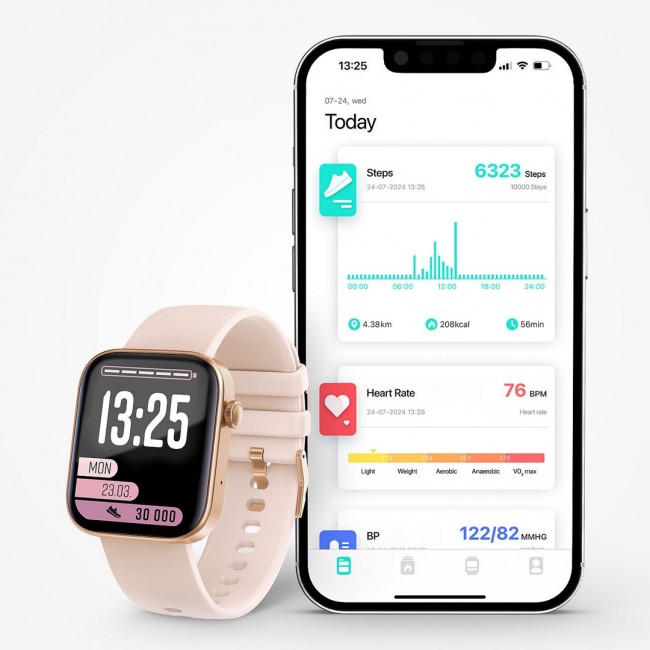 LAMAX BCool2 Plus Rose Gold Smartwatch LAMAX BCool2 Plus Rose Gold Smartwatch