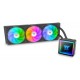 Thermaltake TH360 V3 ARGB Processor All-in-one liquid cooler 12 cm Black 1 pc(s)