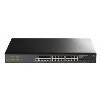 Cudy GS2024S2 network switch Managed L2/L3 Gigabit Ethernet (10/100/1000) 1U Black
