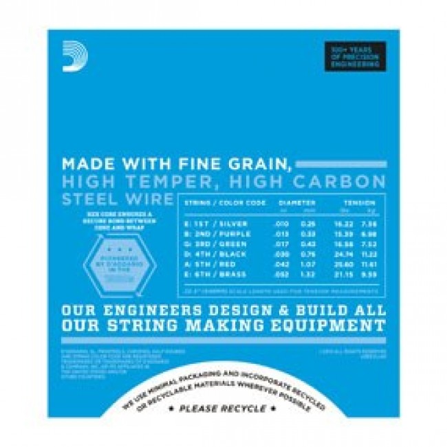 D'Addario EXL140 - electric guitar strings (10 52)