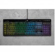 Corsair | Rubber Dome | K55 RGB PRO | Gaming keyboard | Gaming Keyboard | RGB LED light | US | Wired | Black
