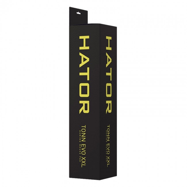 HATOR Tonn EVO XXL Gaming mouse pad Black