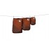 Zestaw 3 organizer w podr nych TTTM Chocolate/Cop
