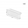 ROTHO Loft - fridge organizer - 1.6L ROTHO Loft - fridge organizer - 1.6L
