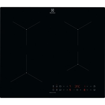 Electrolux LIL61434C Black Built-in 59 cm Zone induction hob 4 zone(s)