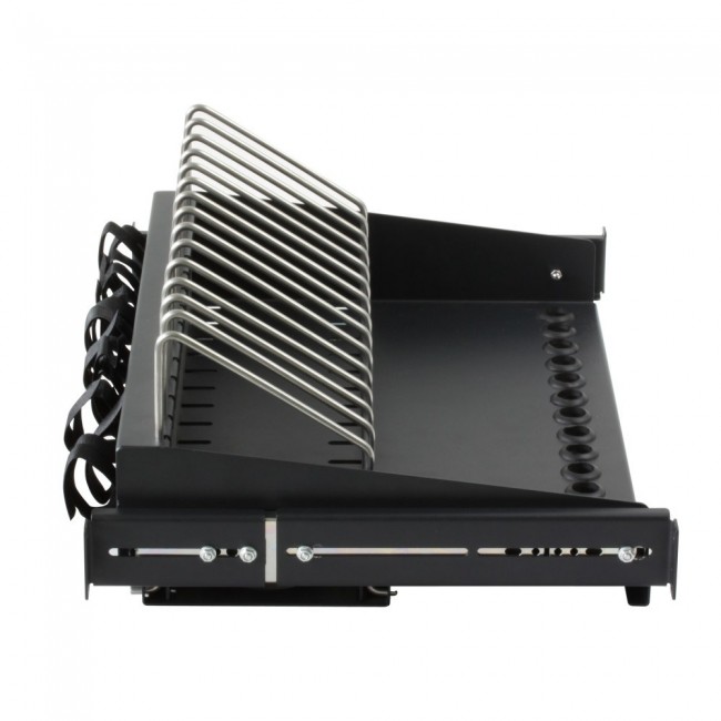 Techly I-CABINET-TRAY14BK rack accessory Rack shelf Techly I-CABINET-TRAY14BK rack accessory Rack shelf