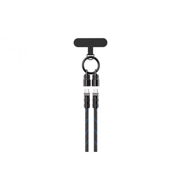 Havit CB6340 - charging cable, 1.2m (black/blue) Havit CB6340 - charging cable, 1.2m (black/blue)