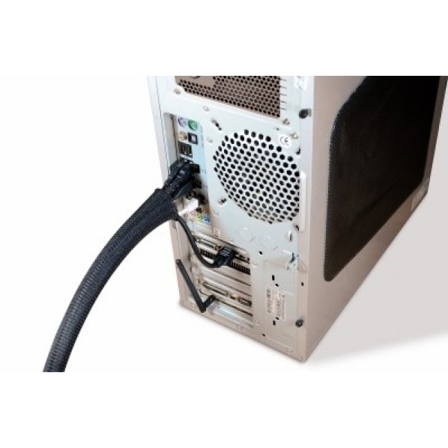 Label-the-cable Cable tube Black