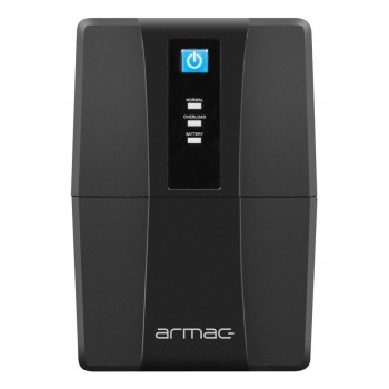 Armac H/850F/LED/V2 uninterruptible power supply (UPS) Line-Interactive 0.85 kVA 480 W 2 AC outlet(s)