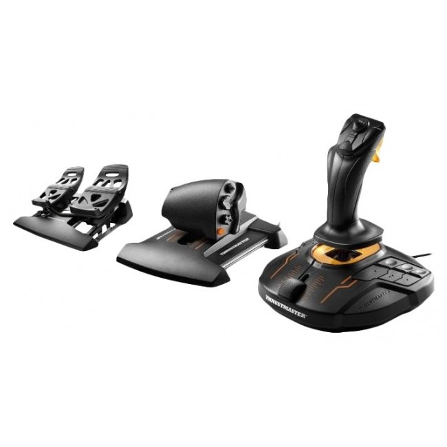 Thrustmaster T-16000M FCS Flight Pack Black USB Joystick Analogue / Digital MAC, PC Thrustmaster T-16000M FCS Flight Pack Black USB Joystick Analogue / Digital MAC, PC