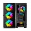 SAVIO PC Case Raptor X1 ARGB Glass/Mesh Black SAVIO PC Case Raptor X1 ARGB Glass/Mesh Black