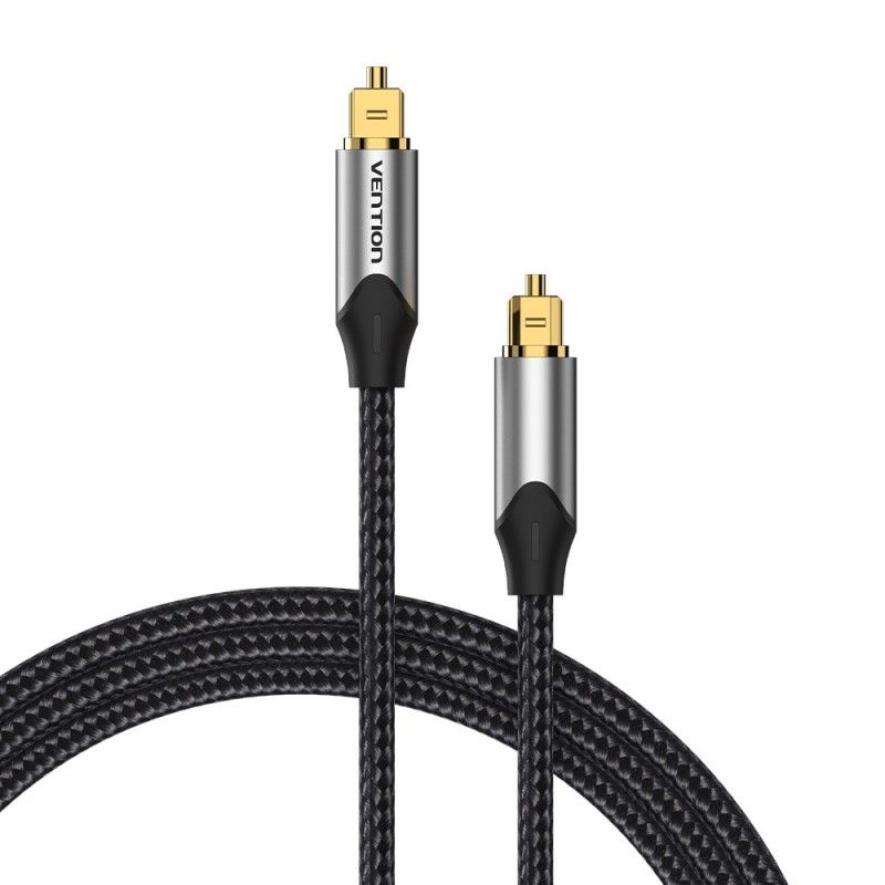 Vention Optical Fiber Audio Cable Aluminum Alloy Type 3M Gray Vention Optical Fiber Audio Cable Aluminum Alloy Type 3M Gray