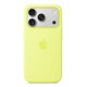 Apple iPhone 17 Pro Silicone Case with MagSafe Neon Yellow