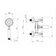 Bathtub mixer with shower set