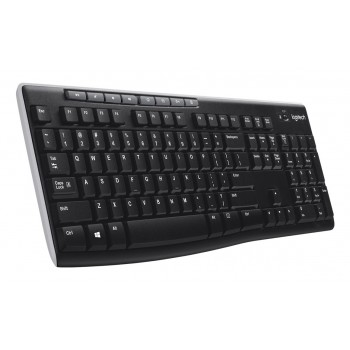 Logitech K270 keyboard RF Wireless QWERTY Black