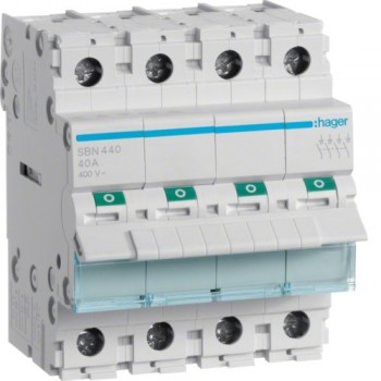 Hager SBN440 circuit breaker 4