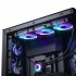 Phanteks Glacier One 420 D30 X2 Processor All-in-one liquid cooler 14 cm Black 2 pc(s)