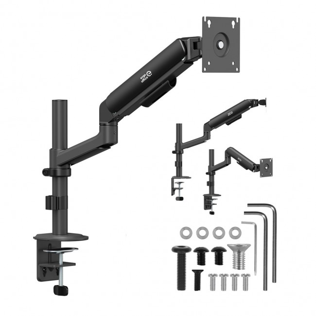 Ergo Office Monitor Mount/Hanger, Gas Spring, 17 Ergo Office Monitor Mount/Hanger, Gas Spring, 17