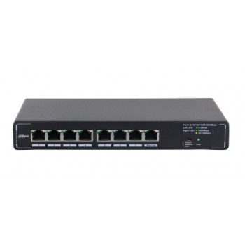 Dahua Technology SMG1008 network switch Unmanaged 2.5G Ethernet (100/1000/2500) Black