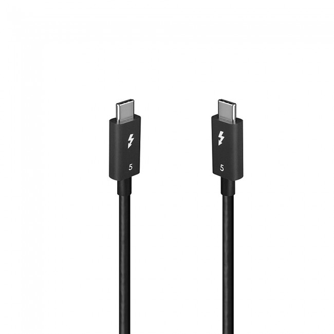 Lindy 1m Thunderbolt 5 Cable, 80Gbps, Passive Lindy 1m Thunderbolt 5 Cable, 80Gbps, Passive