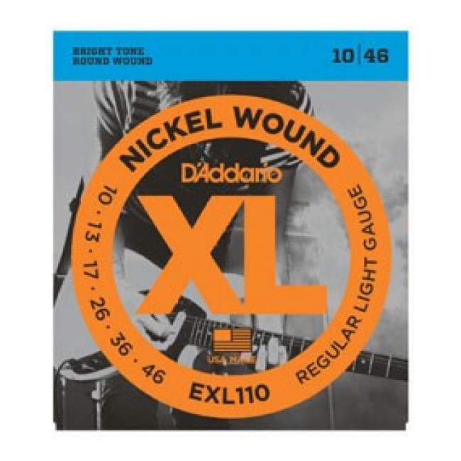 D'Addario EXL110 - electric guitar strings (10 46)
