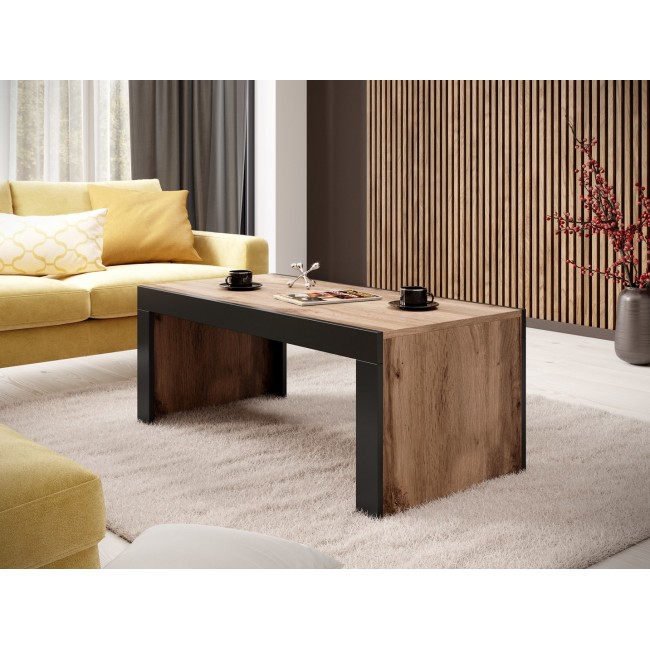 Cama MILA bench/table 120x60x50 oak wotan + black