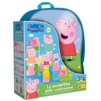 Peppa Winka - backpack with building blocks