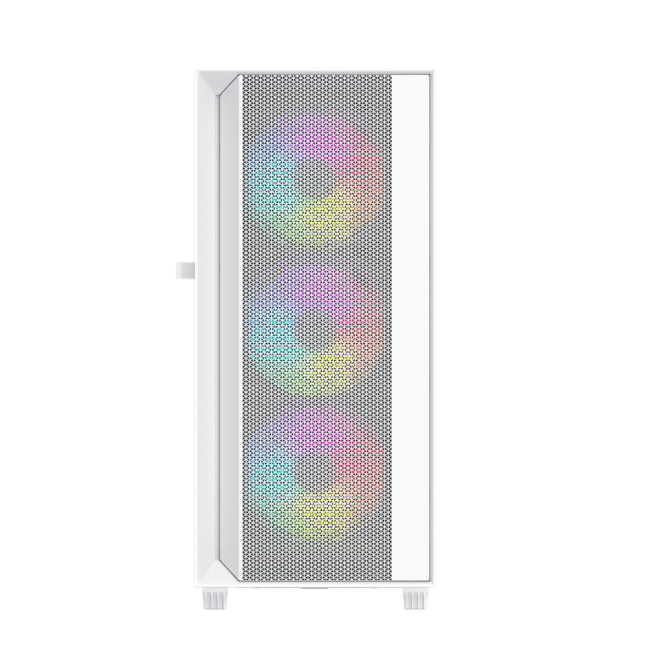 Gembird Fornax 4000W ARGB gaming ATX computer case, Midi Tower, backlight, White