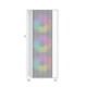 Gembird Fornax 4000W ARGB gaming ATX computer case, Midi Tower, backlight, White